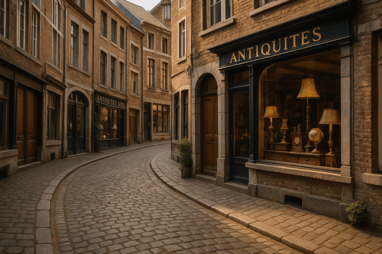 Le quartier des antiquaires à Liège : rues historiques et boutiques d’exception