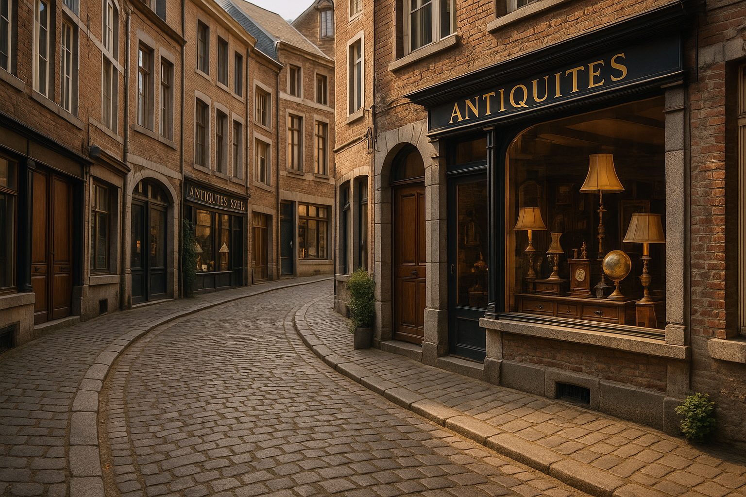 Le quartier des antiquaires à Liège : rues historiques et boutiques d’exception