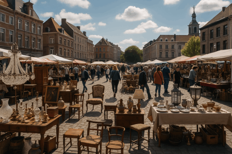 Les brocantes et marchés aux puces à ne pas manquer à Charleroi
