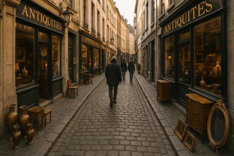 Wandeling door de antiekstraten van Brussel