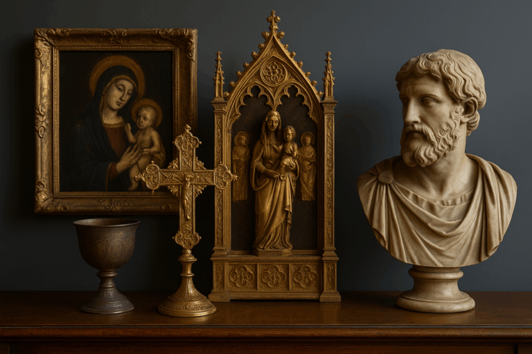 Schatten van het Namens erfgoed: kunstvoorwerpen, religieus erfgoed en bijzondere collecties