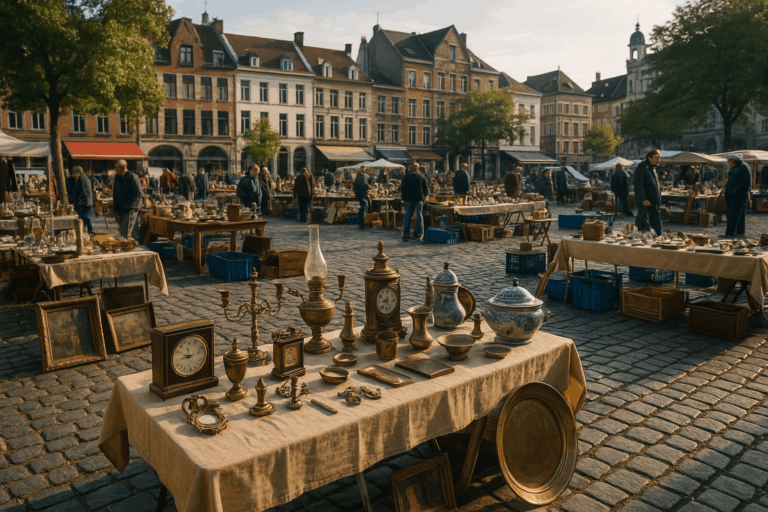 Les marchés d'antiquités incontournables de Bruxelles