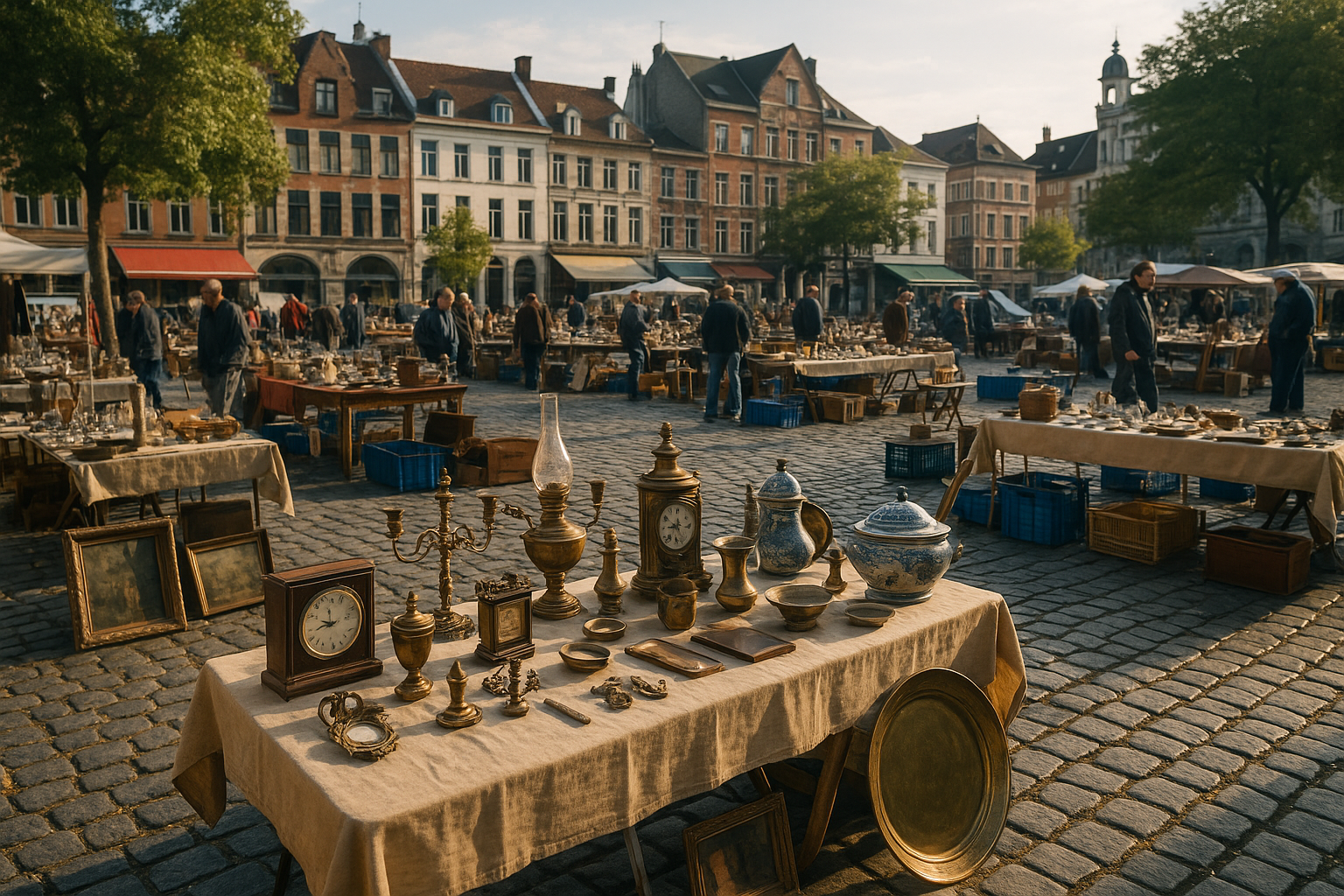 De beste antiekmarkten van Brussel