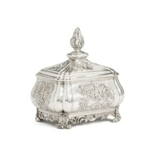 Zilveren tabaksdoos - Rudolph Sondag, Rotterdam, 1763