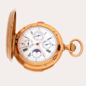 Zakhorloge met complicaties in goud – Louis William Gabus, circa 1906