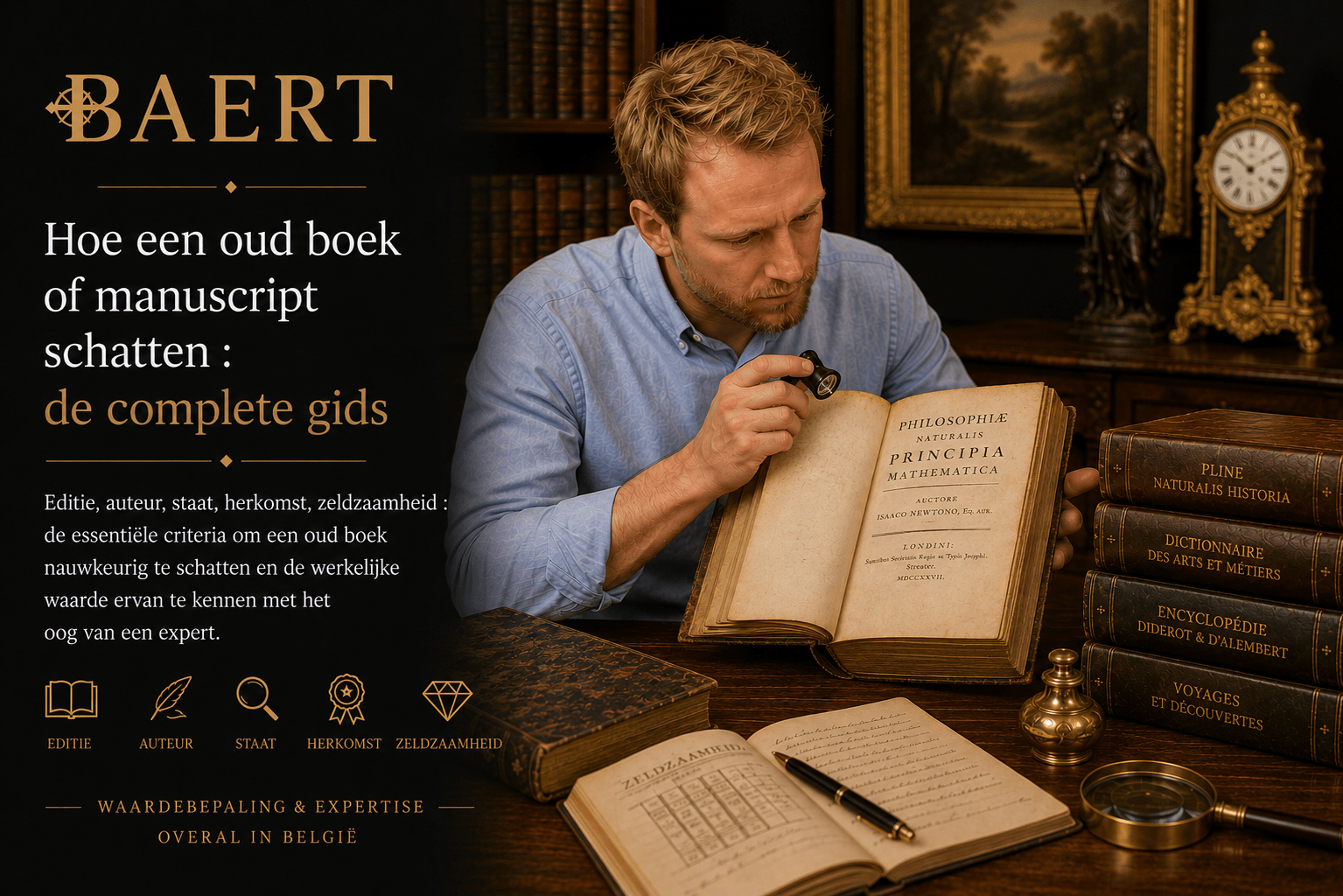Eerste druk, band en staat : de expertenhandleiding voor het schatten van een oud boek, een eerste druk of een manuscript en de werkelijke waarde ervan
