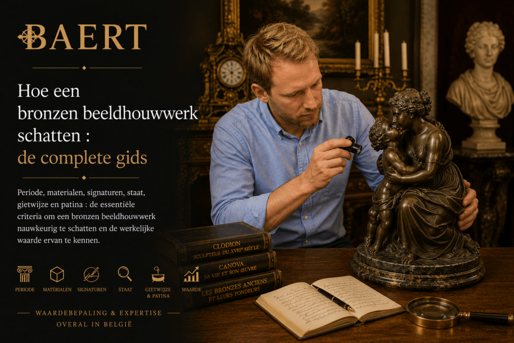 Gieter, patina, tijdperk en handtekening : de expertenhandleiding voor het schatten van een oud bronzen beeldhouwwerk, edities identificeren en de werkelijke waarde kennen