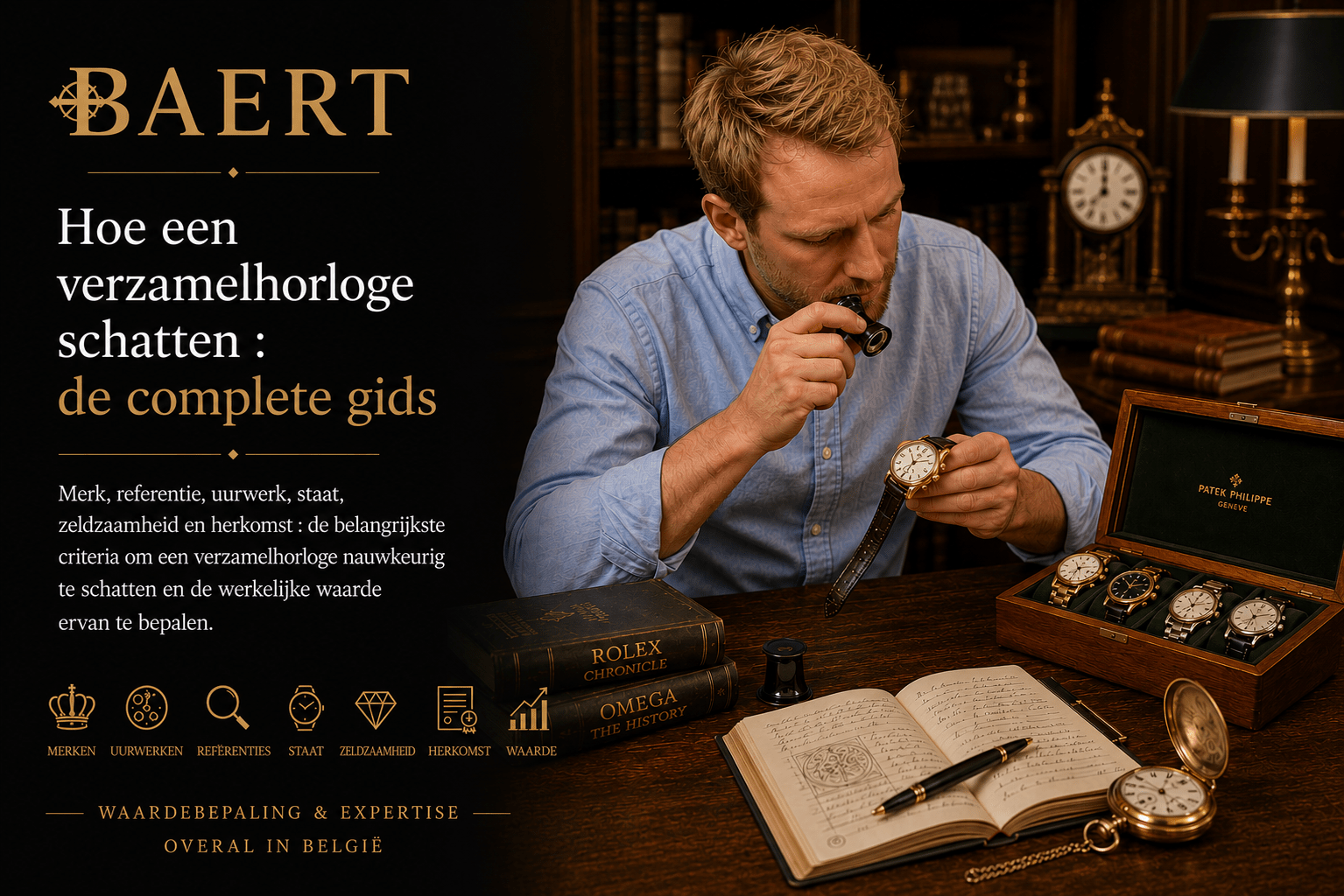 Hoe een verzamelhorloge schatten : de complete gids voor een correcte evaluatie van een oud stuk