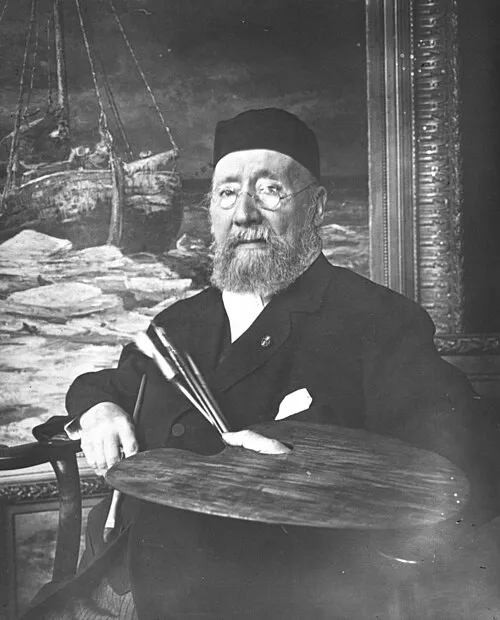 Portrait de Hendrik Willem Mesdag